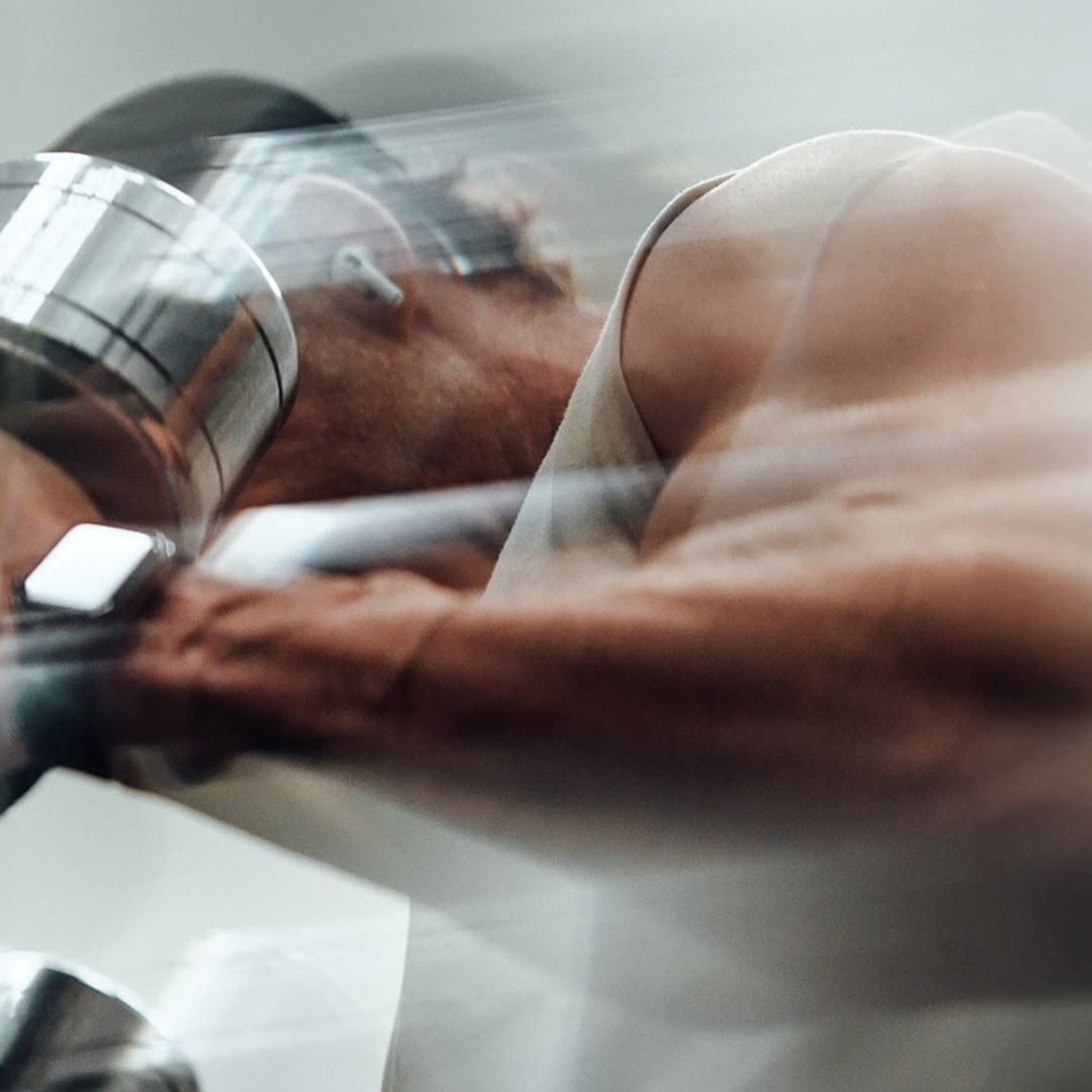 A barbell lift mid movement at Movement Club, Twenty Two Mokoia